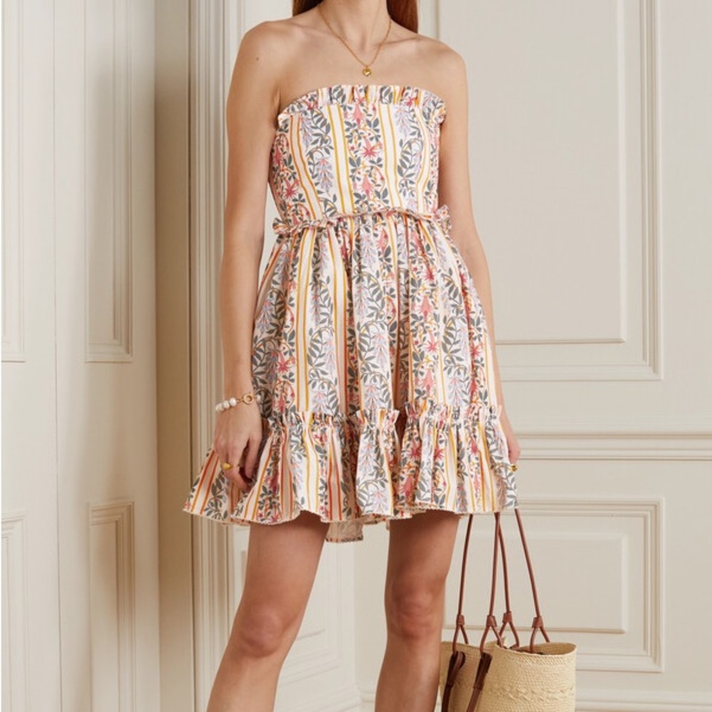 NWT Agua by Agua Bendita Rosa Lluvia Minidress Size Medium
